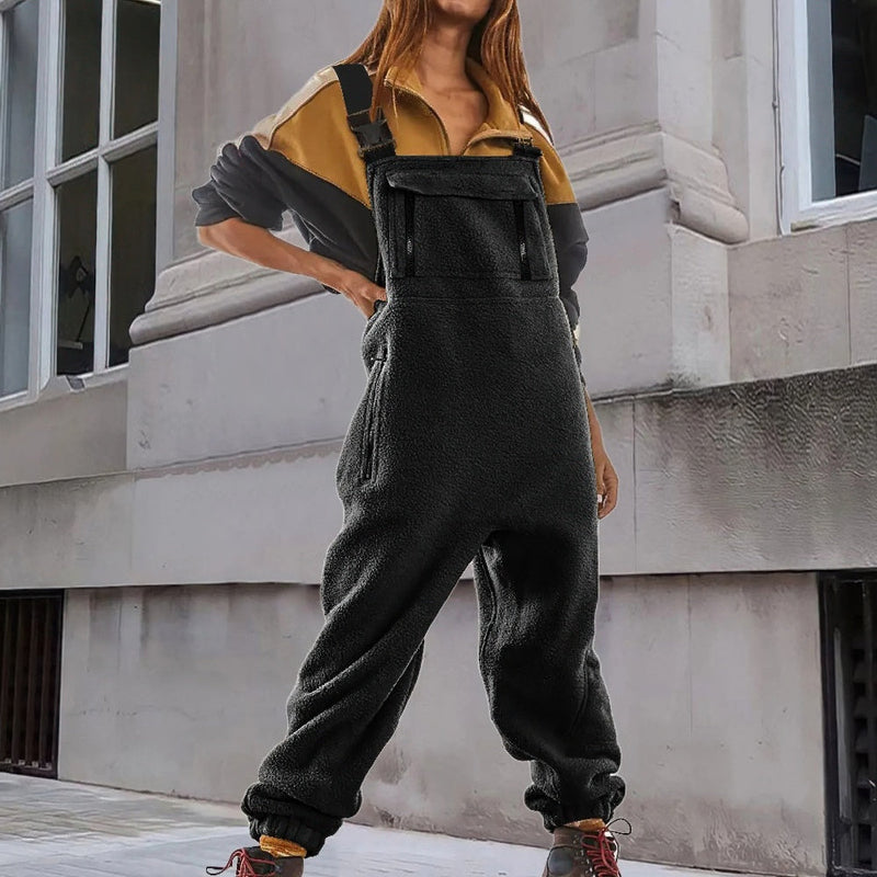Odelle Overalls | Cozy Fleece-Lined Winter Overalls