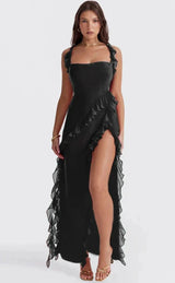 Karlee Dress | Women's Elegant Maxi Dress with Slit