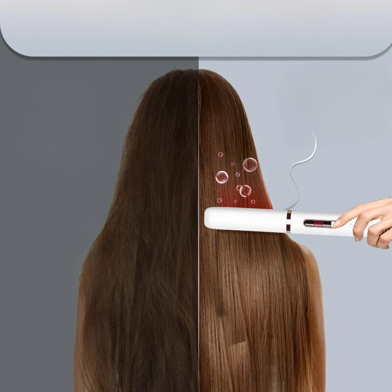 Professional Hair Straightener | Ceramic Tourmaline 2-in-1 Styling Tool
