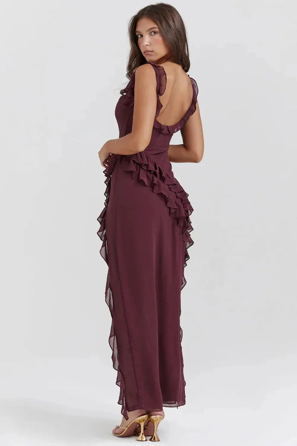 Karlee Dress | Women's Elegant Maxi Dress with Slit