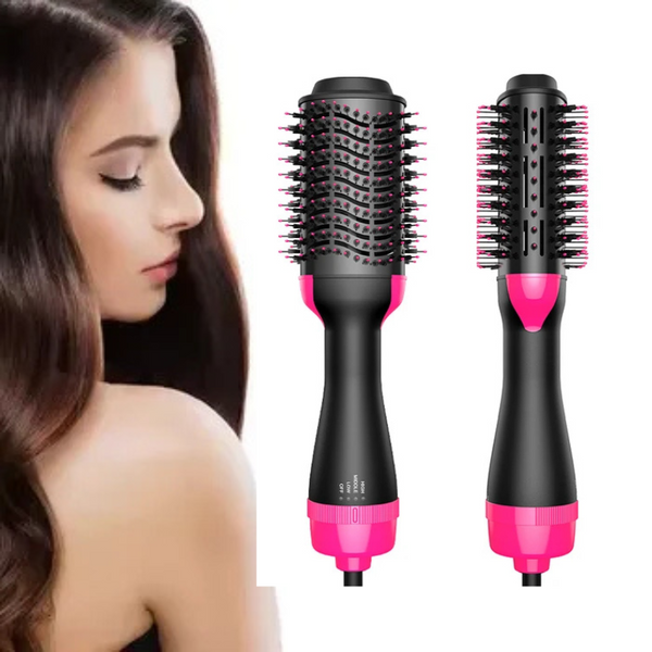 Professional Hair Dryer Brush | Ionic Styling & Volume Boost