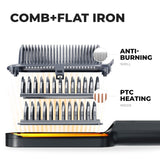 Hair Styling Brush | 5 Temperature Settings With Anti-Scald Design