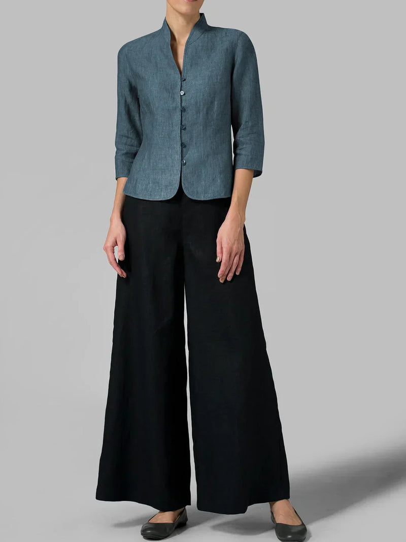 Nora Blazer | Chic Linen Blazer