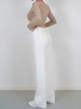 Wilhelmine Trousers | High-Waisted Wide Leg Pants