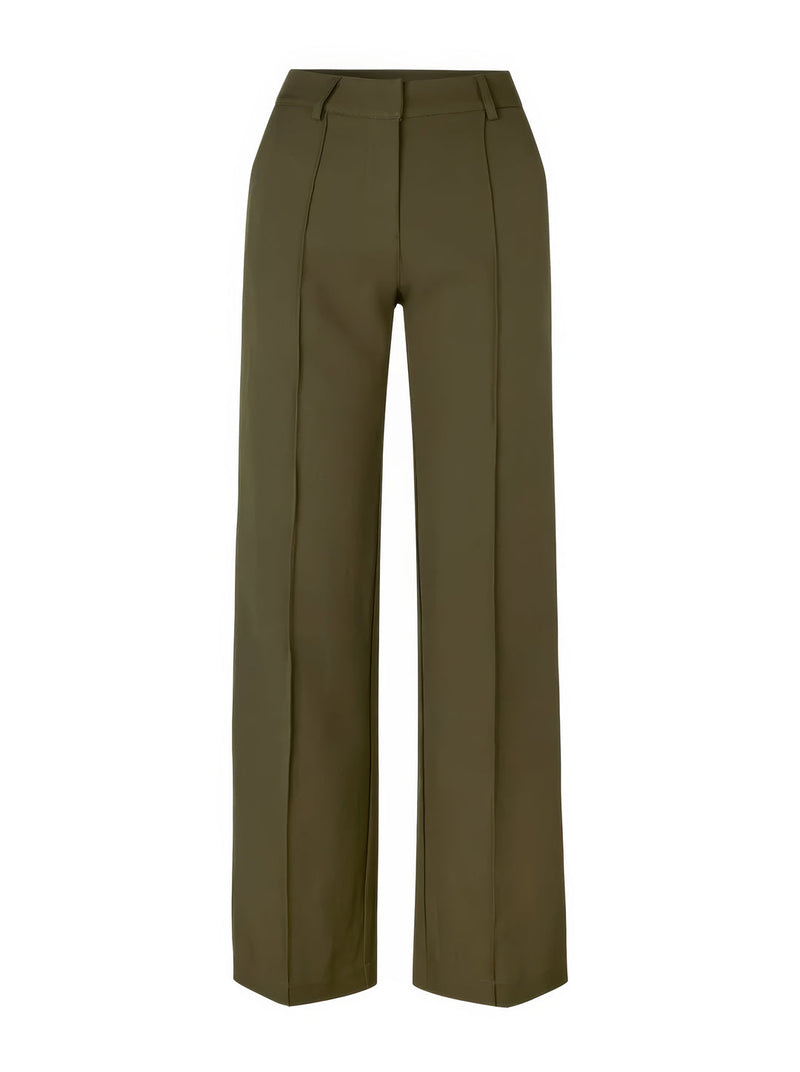 Wilhelmine Trousers | High-Waisted Wide Leg Pants