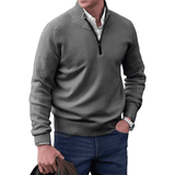 Faelan Men's Jumper | Cashmere Quarter Zip Jumper