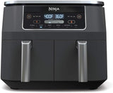 Ninja Foodi DZ201 Air Fryer DualZone 8QT - 50% off Only Today