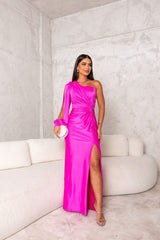 Basmira Summer Dress | Elegant Flowy Women’s Dress in Multiple Colors