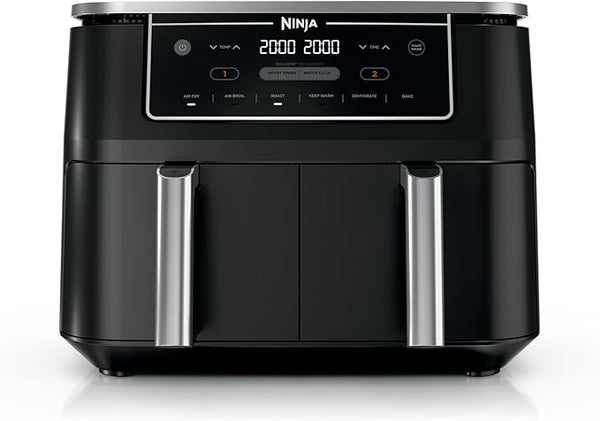 Ninja Foodi DZ201 Air Fryer DualZone 8QT - 50% off Only Today