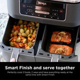 Ninja Foodi DZ201 Air Fryer DualZone 8QT - 50% off Only Today