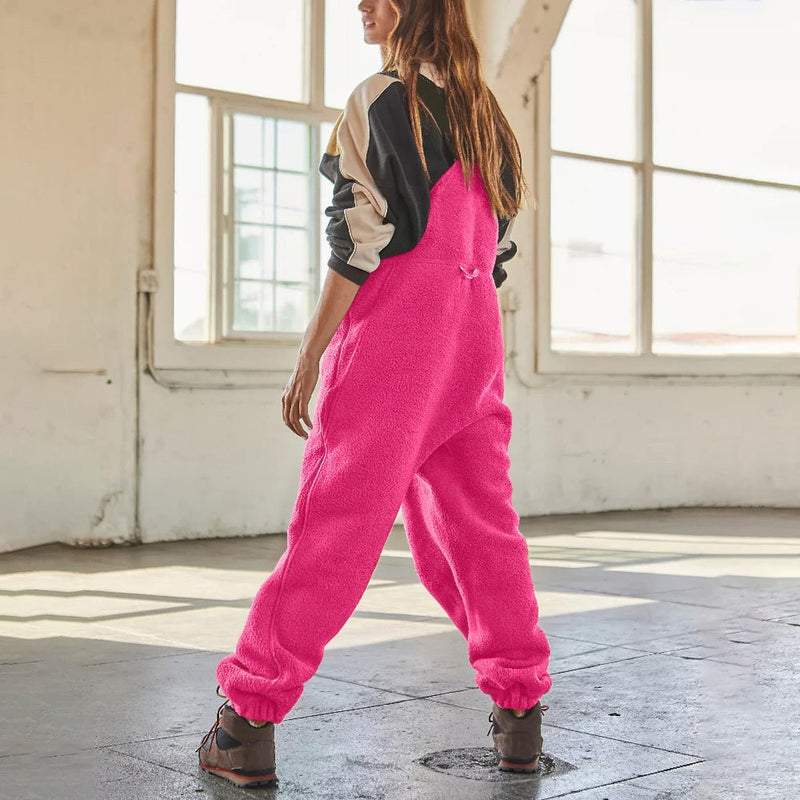 Odelle Overalls | Cozy Fleece-Lined Winter Overalls