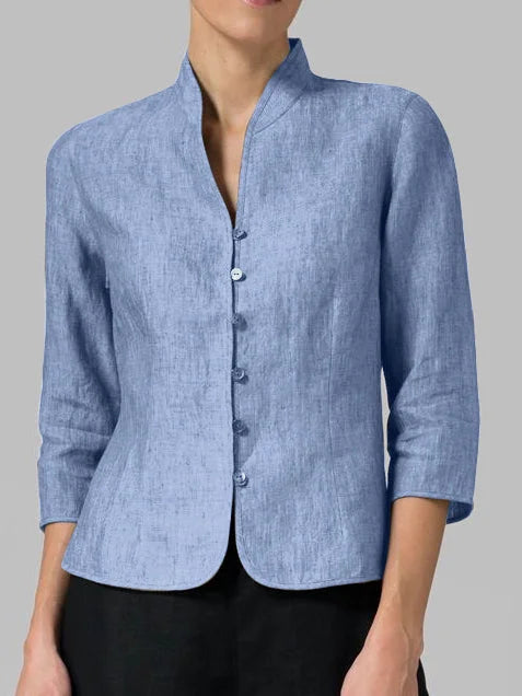 Nora Blazer | Chic Linen Blazer