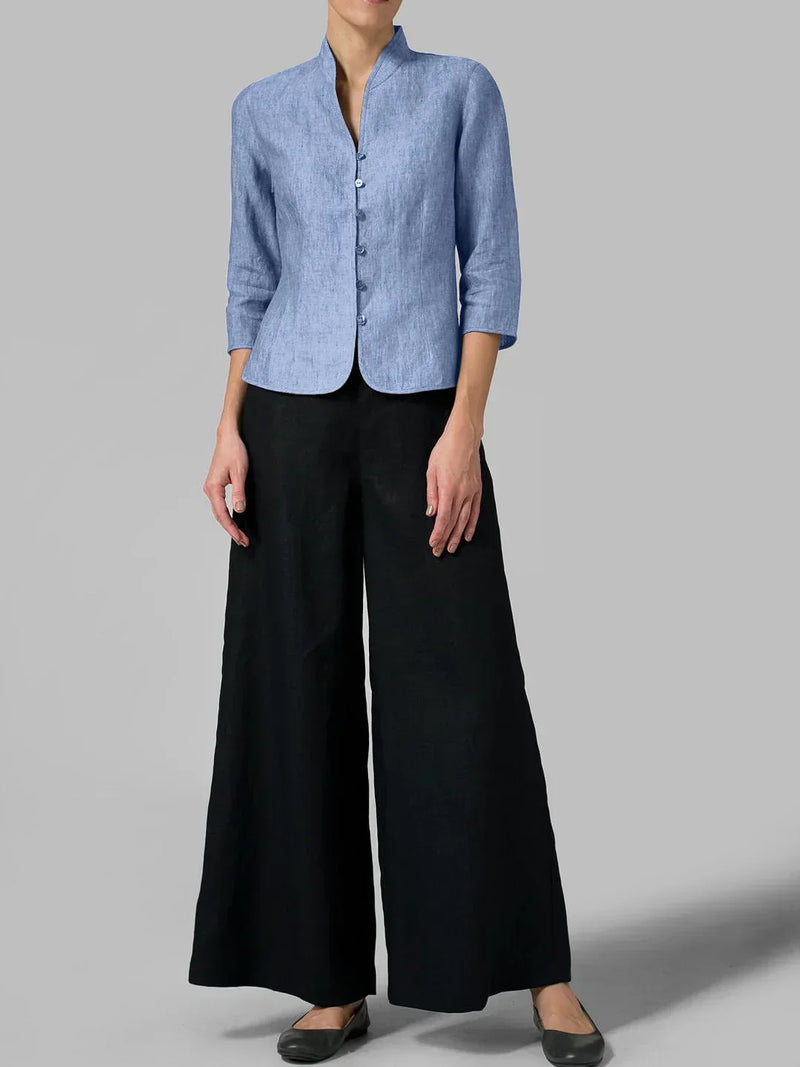 Nora Blazer | Chic Linen Blazer