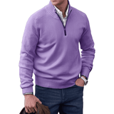 Faelan Men's Jumper | Cashmere Quarter Zip Jumper