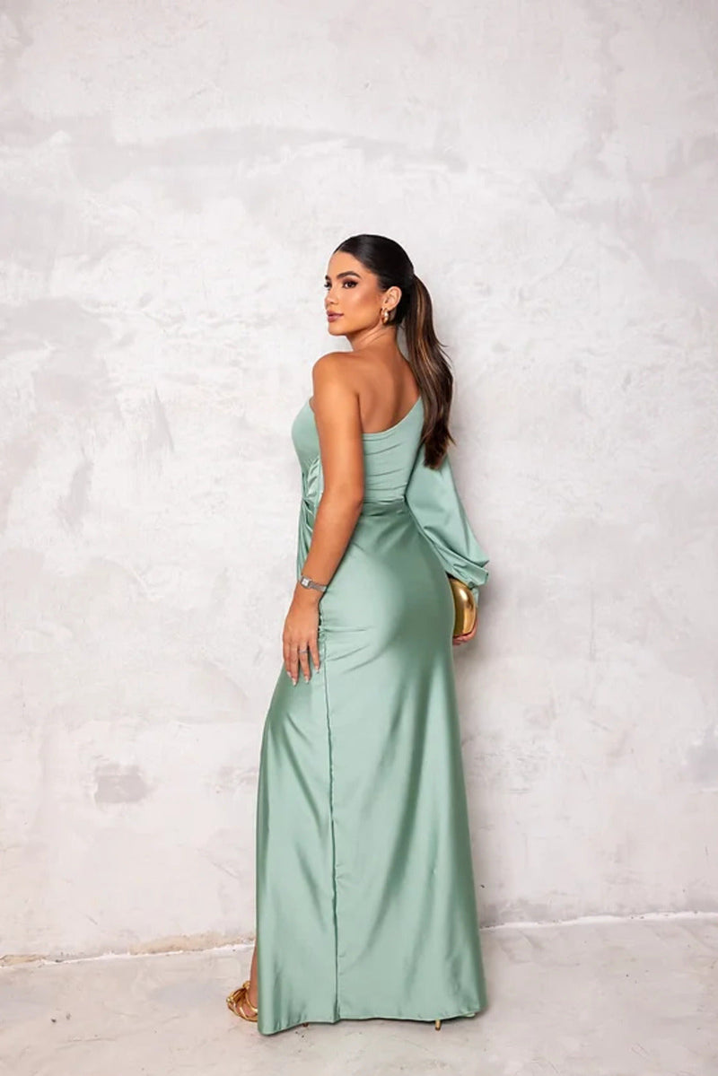 Basmira Summer Dress | Elegant Flowy Women’s Dress in Multiple Colors