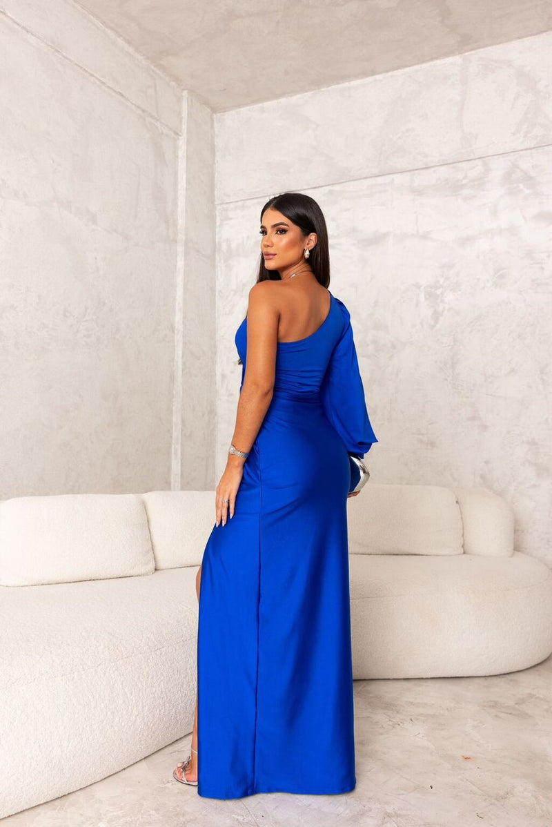 Basmira Summer Dress | Elegant Flowy Women’s Dress in Multiple Colors