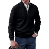 Faelan Men's Jumper | Cashmere Quarter Zip Jumper