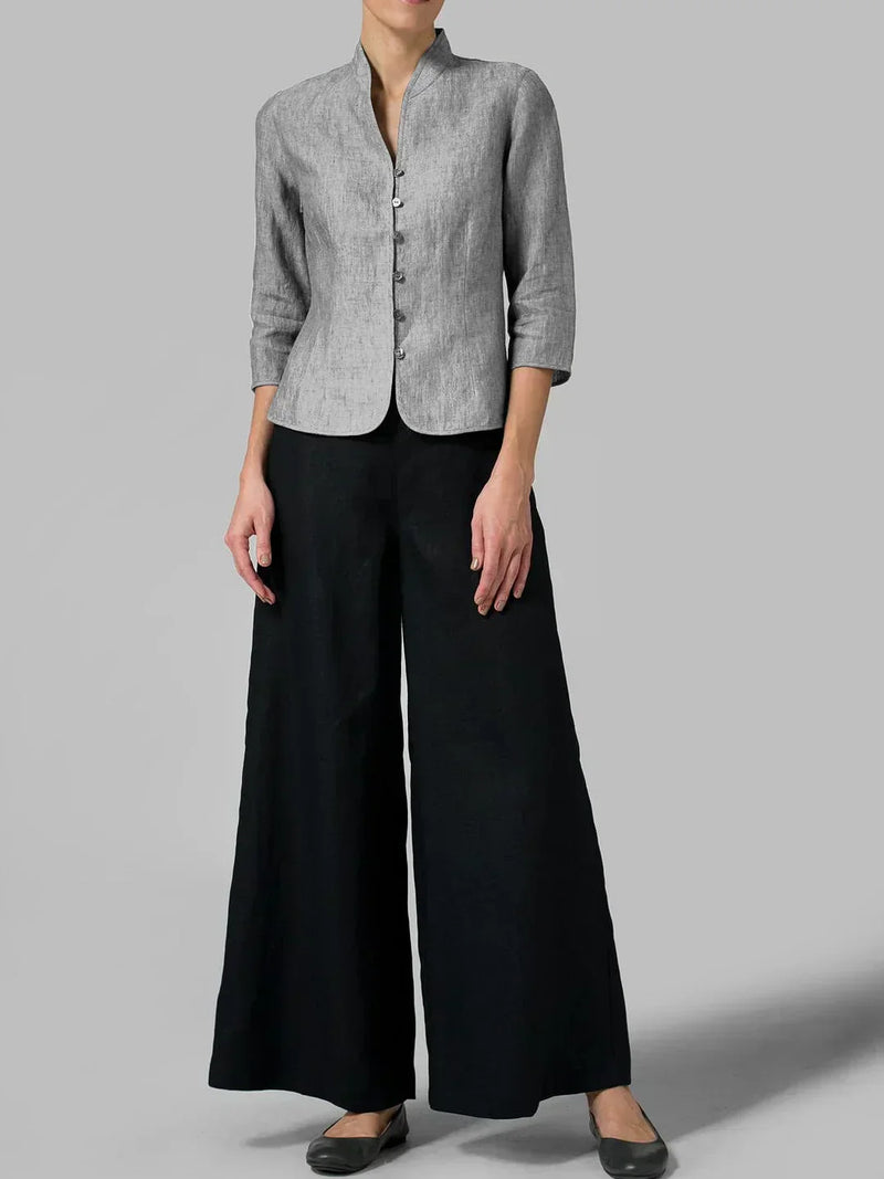 Nora Blazer | Chic Linen Blazer