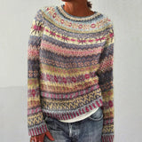 Abby Jumper | Women's Colorful Fair Isle Knit Jumper