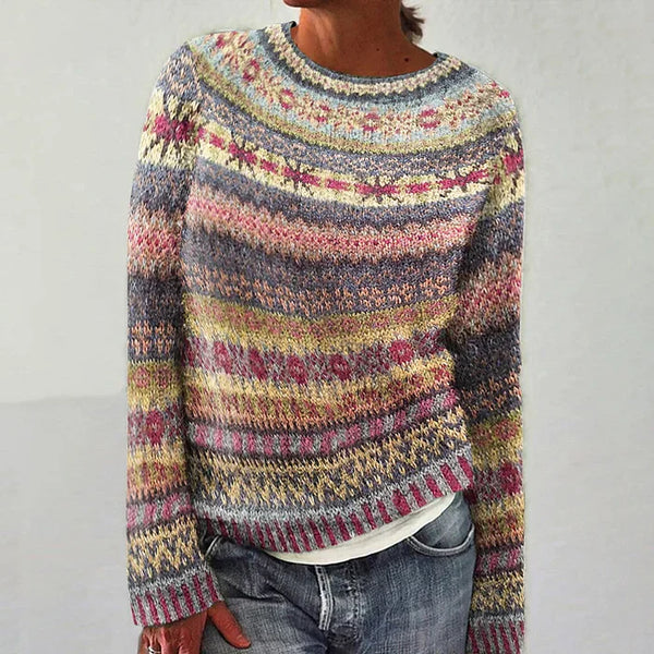 Abby Jumper | Women's Colorful Fair Isle Knit Jumper