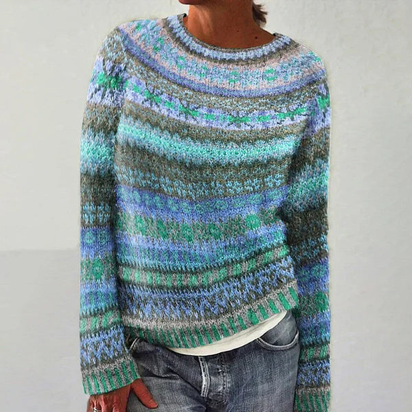 Abby Jumper | Women's Colorful Fair Isle Knit Jumper