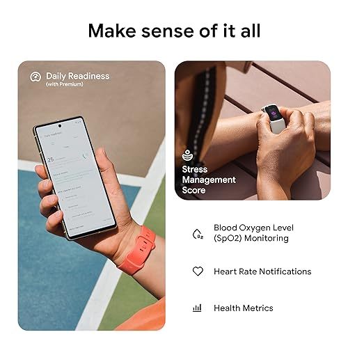 Fitbit Charge 6 Fitness Tracker with Google apps 1