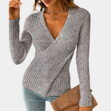 Quivana Sweater | Women's Chic Knitted Wrap Sweater