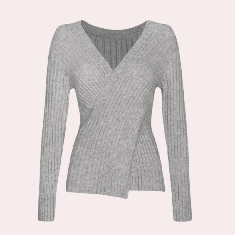 Quivana Sweater | Women's Chic Knitted Wrap Sweater