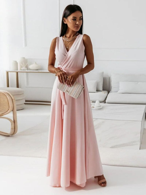 Karlie Dress | Women's V-Neck Maxi Dress