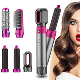 Professional Hair Styling Tool | 5-in-1 Hot Air Brush Set