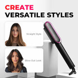 Hair Styling Brush | 5 Temperature Settings With Anti-Scald Design