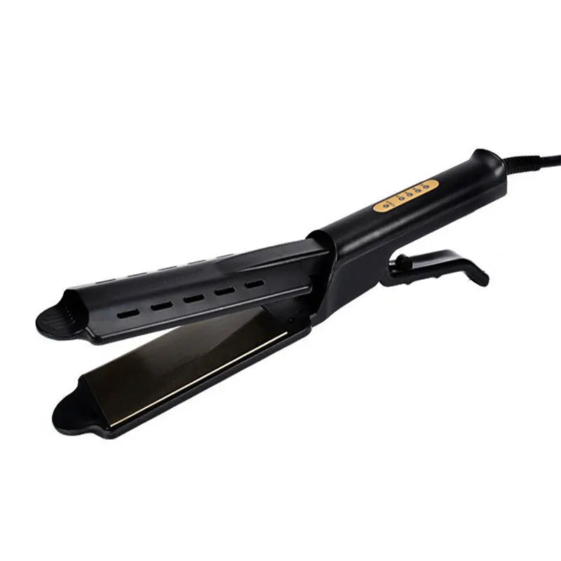Professional Steam Hair Straightener | Ceramic Plates With Steam Vents