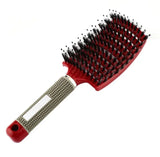 Professional Detangling Brush | Curved Bristle Design For All Hair Types
