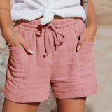 Berynna Summer Shorts | Lightweight Cotton Relaxed-Fit Shorts for Women