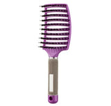 Professional Detangling Brush | Curved Bristle Design For All Hair Types