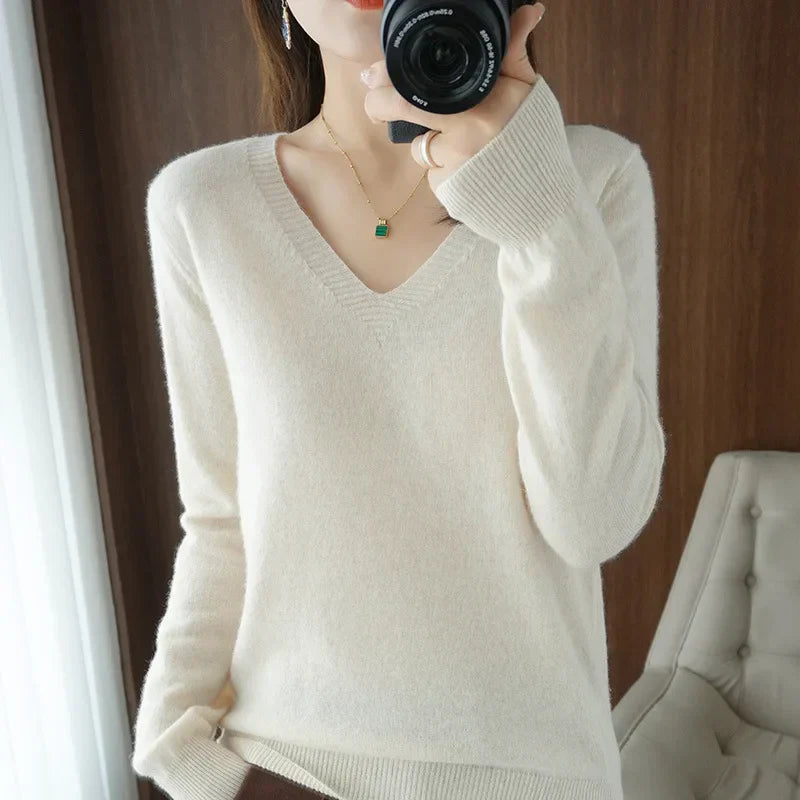 Drusilla Jumper | Cozy V-Neck Jumper