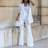 Valesa Blazer Set | Elegant Two-Piece Power Suit