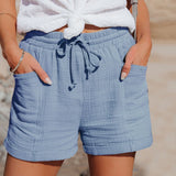Berynna Summer Shorts | Lightweight Cotton Relaxed-Fit Shorts for Women