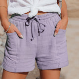 Berynna Summer Shorts | Lightweight Cotton Relaxed-Fit Shorts for Women