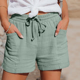 Berynna Summer Shorts | Lightweight Cotton Relaxed-Fit Shorts for Women