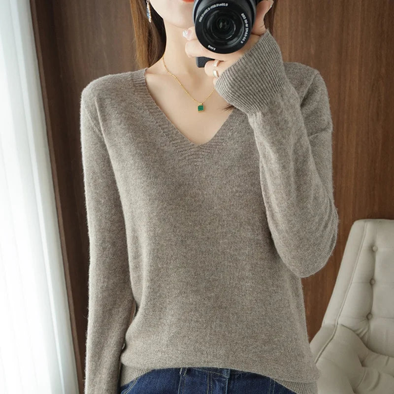 Drusilla Jumper | Cozy V-Neck Jumper