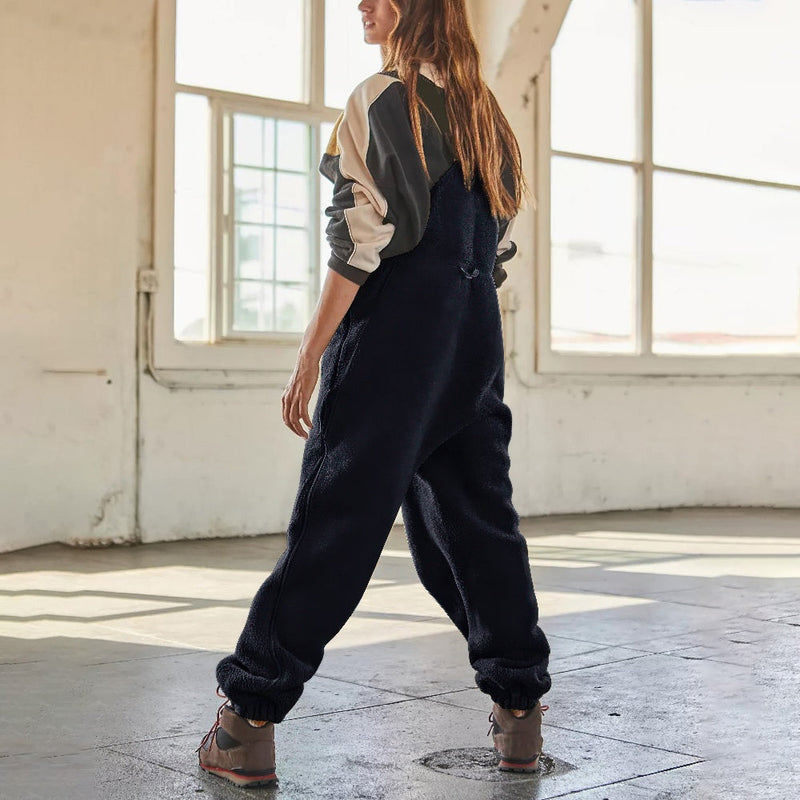 Odelle Overalls | Cozy Fleece-Lined Winter Overalls