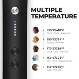 Hair Styling Brush | 5 Temperature Settings With Anti-Scald Design