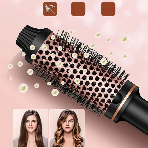 Professional Hair Styling Brush | Ionic Ceramic Curling Wand