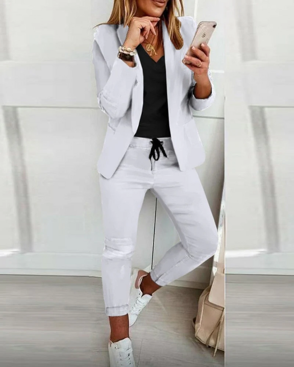 Eleanora Set | Casual Blazer and Trousers Set