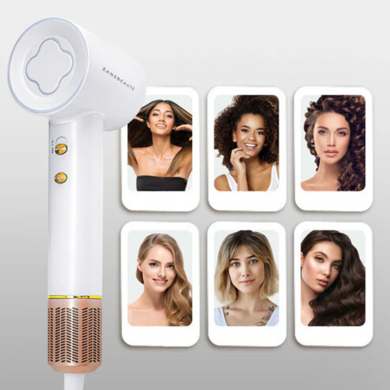 Professional Hair Dryer | Ionic Technology With Magnetic Attachments