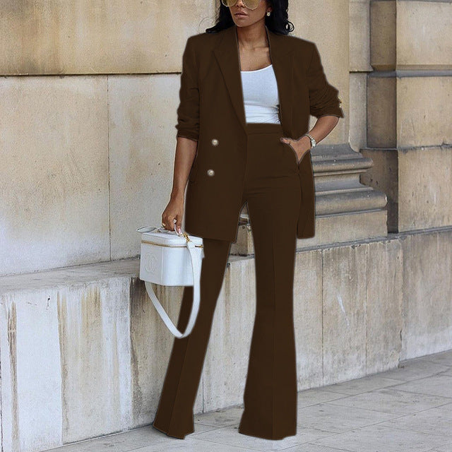 Valesa Blazer Set | Elegant Two-Piece Power Suit