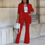 Valesa Blazer Set | Elegant Two-Piece Power Suit