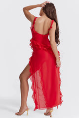 Karlee Dress | Women's Elegant Maxi Dress with Slit