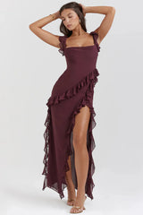 Karlee Dress | Women's Elegant Maxi Dress with Slit